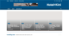 Desktop Screenshot of hotelkini.com